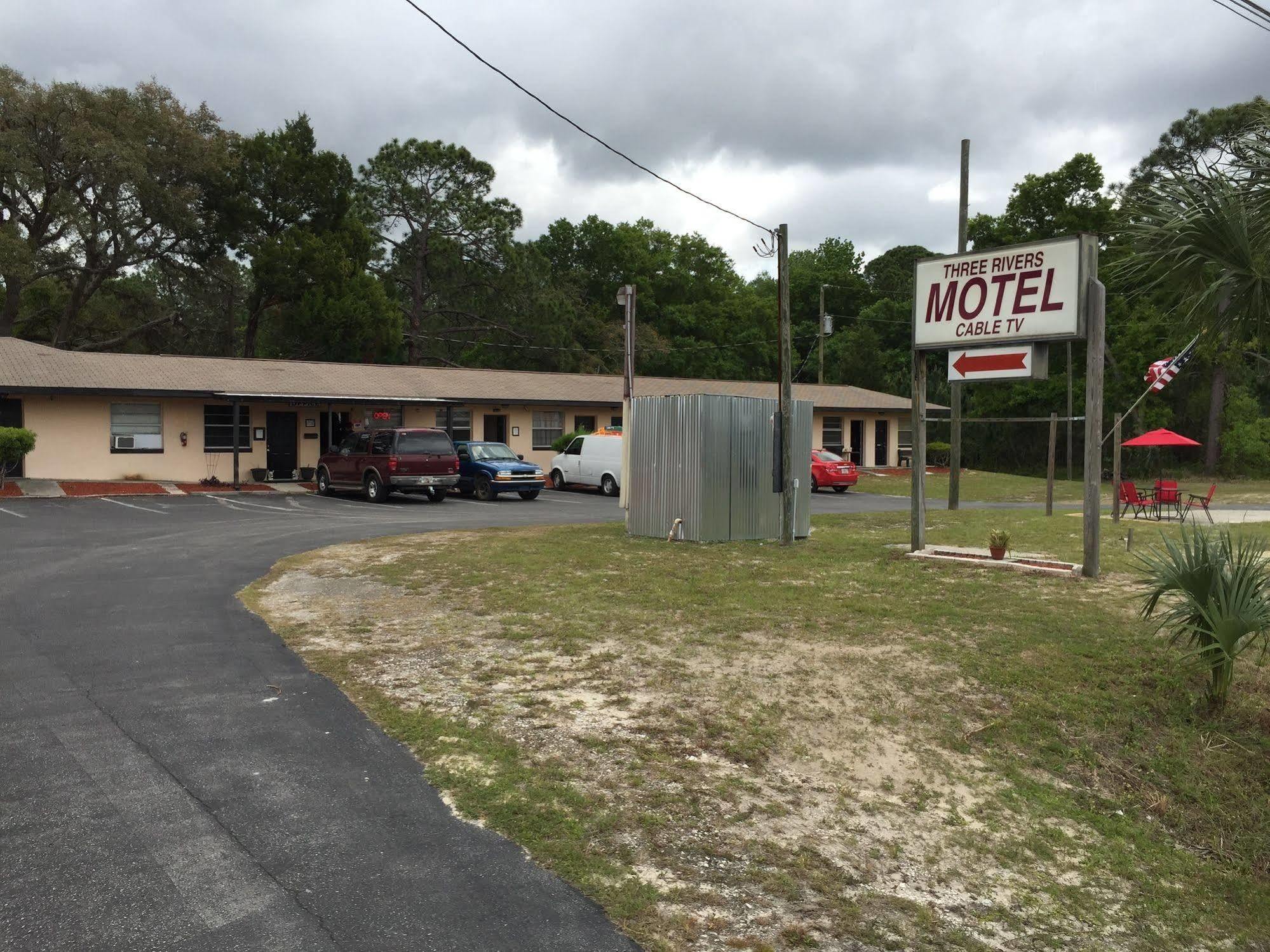 Three Rivers Motel Homosassa Bagian luar foto